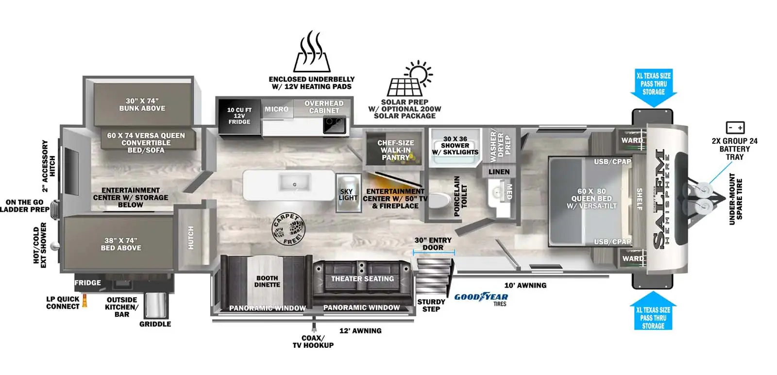310BHI Floorplan Image